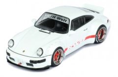 IXOMOC305 - Voiture de couleur blanche – PORSCHE 964 RAUH WELT