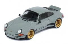 IXOMOC308 - Voiture de couleur grise - PORSCHE 911 RWB