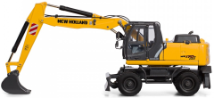 MOT13787 - NEW HOLLAND WE 170B PRO pelle sur pneus