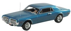 MTH425 - Voiture sportive MERCURY Cougar de 1968 de couleur bleue