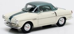 MTX30602-082 - Voiture coupé VIOTTI 600 de 1959 couleur blanc à toit bleu