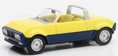 MTX31604-051 - Voiture cabriolet PEUGEOT 104 Peugette Pininfarina de 1976 couleur jaune