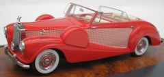 MTX51705-261 - Voiture cabriolet de luxe ROLLS ROYCE Freestone and Webb SW de 1954 couleur rouge