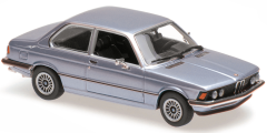 MXC940025472 - Voiture berline BMW 323i de 1975 de couleur gris bleu métallisé