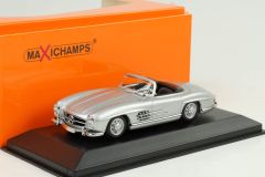 MXC940039030 - Voiture sportive cabriolet MERCEDES 300 SL Roadster de 1957 couleur gris