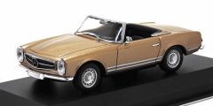 MXC940032230 - Voiture coupé cabriolet MERCEDES 230 SL de 1965 couleur or