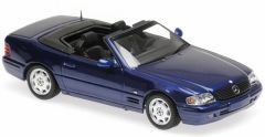 MXC940033030 - Voiture cabriolet MERCEDES 500 SL de 1999 de couleur bleu