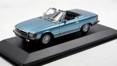 MXC940033430 - Voiture cabriolet MERCEDES 350 SL de 1974 couleur bleu