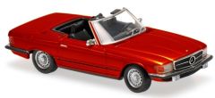 MXC940033432 - Voiture cabriolet MERCEDES 350 SL de 1974 de couleur rouge