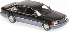 MXC940035400 - Voiture berline MERCEDES 600 SEL de 1992 de couleur noire