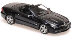 MXC940037531 - Voiture cabriolet MERCEDES SL Class de 2008 de couleur blue sombre