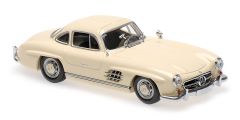 MXC940039002 - Voiture coupé sportif MERCEDES 300 SL de 1955 de couleur blanche