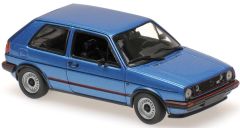 MXC940054120 - Voiture sportive VOLKSWAGEN Golf 2 GTi de 1985 de couleur bleu