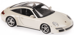 MXC940066160 - Voiture sportive PORSCHE 911 Targa de 2006 de couleur blanche
