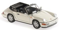 MXC940067330 - Voiture cabriolet sportif PORSCHE 911 Carrera 4 de 1990 de couleur blanc