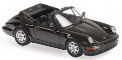 MXC940067331 - Voiture cabriolet sportif PORSCHE 911 Carrera 4 de 1990 de couleur noir