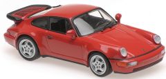 MXC940069102 - Voiture sportive PORSCHE 911 Turbo de 1990 de couleur rouge