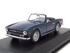 MXC940132570 - Voiture cabriolet TRIUMPH TR6 couleur bleue de 1968