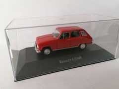 MAGARG27 - Voiture de 1969 couleur rouge – sous blister -  RENAULT 6