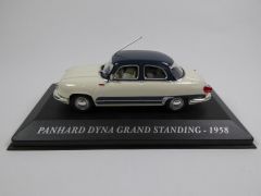 MAGCSPADYNAGRAND - Voiture de 1958 couleur blanche et bleu – PANHARD dyna grand Standing