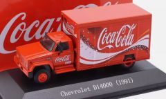 MAGRANCHEVROLET - Camion porteur - COCA-COLA - CHEVROLET D14000 de 1991 couleur rouge
