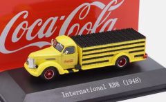 MAGRANINTER - Camion porteur - COCA-COLA - INTERNATIONAL KB8 de 1948 couelur jaune