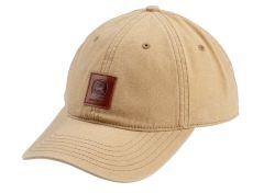 MC13080619CB - Casquette de couleur beige avec écusson en cuir - JOHN DEERE