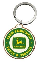 MCN000048052 - Objet publicitaire JOHN DEERE – Porte-clés – FARM EQUIPMENT – PARTS & SERVICE