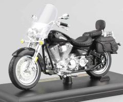 MST18-YAM-ROADSTARW - Moto de 2001 couleur noire - YAMAHA Road Star Silverado