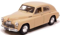 NAS109B - Voiture berline Russe GAZ 20 Pobeda couleur crème