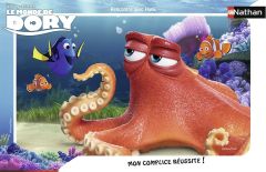 NAT86058 - Puzzle cadre de 15 pièces du dessin animé -  Le Monde de DORY  rencontre avec Hank Dimensions : 29.5 x 19 cm