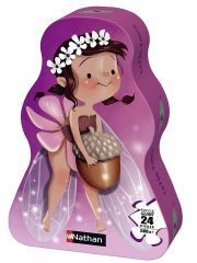 NAT86203 - Puzzle  de 24 Pièces La fée Tosca Dimensions : 32 x 42 cm