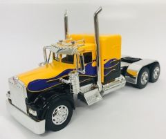 NEW10641J - SANS BOÎTE - Camion solo de couleur Jaune KENWORTH