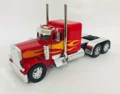 NEW10641R - SANS BOÎTE -Camion solo de couleur Rouge - PETERBILT