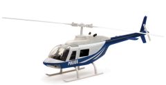 NEW26073 - Hélicoptère de la police BELL 206 avec support