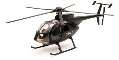 NEW26133 - Hélicoptère de couleur noir - NH-500 S.W.A.T.