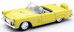 NEW48013O - Voiture cabriolet FORD Thunderbird couleur jaune de 1956