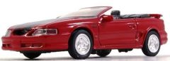 NEW48013X - Voiture cabriolet sportive FORD Mustang GT couleur rouge de 1994