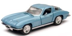 NEW51393E - Voiture coupé sportif CHEVROLET Corvette de 1966 couleur bleu