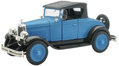 NEW55013 - Voiture de couleur bleue et noire - CHEVY Roadster 1928