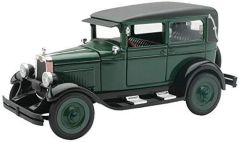 NEW55173 - Voiture de 1928 couleur Vert et Noire - CHEVY Imperial Lanau 4 Portes