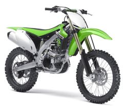 NEW57483 - Moto de 2012 couleur Verte - KAWASAKI Croos KFX 450F