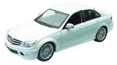 NEW71083-1 - Voiture blanche MERCEDES BENZ C63 AMG