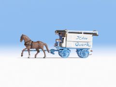 NOC16716 - Chevaux et voiture du laitier