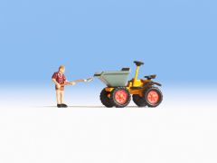 NOC16753 - Personnage avec dumper