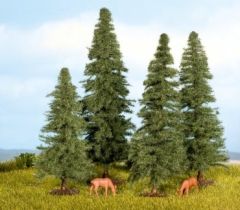 NOC25232 - Lot de 4 Sapins de 8 à 12 cm de hauteur