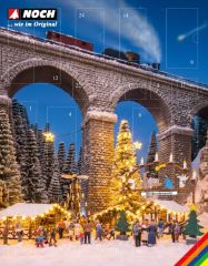 NOC65590 - Calendrier de l'avent Le marché de noël