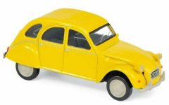 NOREV150512 - Voiture CITROEN 2CV 6 Club de 1979 de couleur jaune