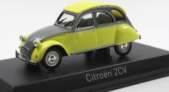 NOREV151398 - Voiture berline CITROEN 2CV Dolly de 1985 de couleur jaune et grise