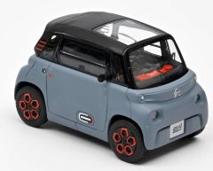 NOREV151520 - Voiture citadine CITROEN AMI 100% Electrique de 2020 de couleur bleu et orange